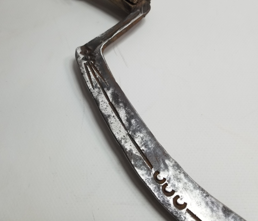 ÜZERİ İŞLEMELİ OSMANLI DÖNEMİ NADİR TİPTE ORAK