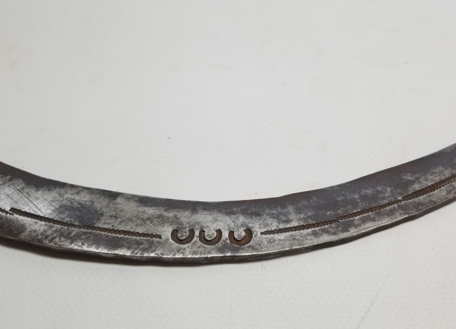 ÜZERİ İŞLEMELİ OSMANLI DÖNEMİ NADİR TİPTE ORAK