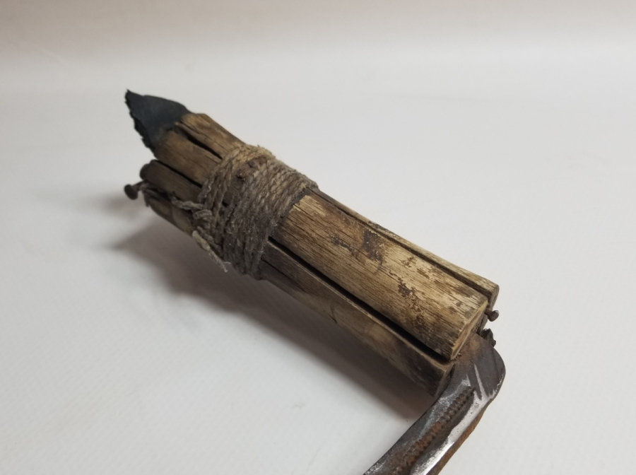 ÜZERİ İŞLEMELİ OSMANLI DÖNEMİ NADİR TİPTE ORAK