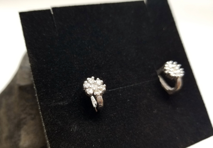 ÖZEL YAPIM PIRLANTA TAŞLI KÜPE