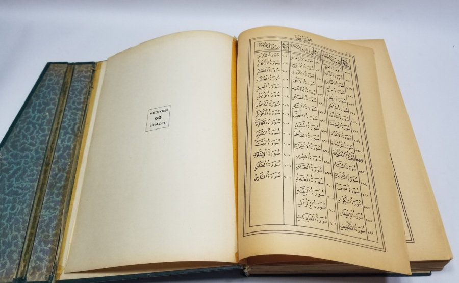 ANTİKA BASKI KUR'AN-I KERİM