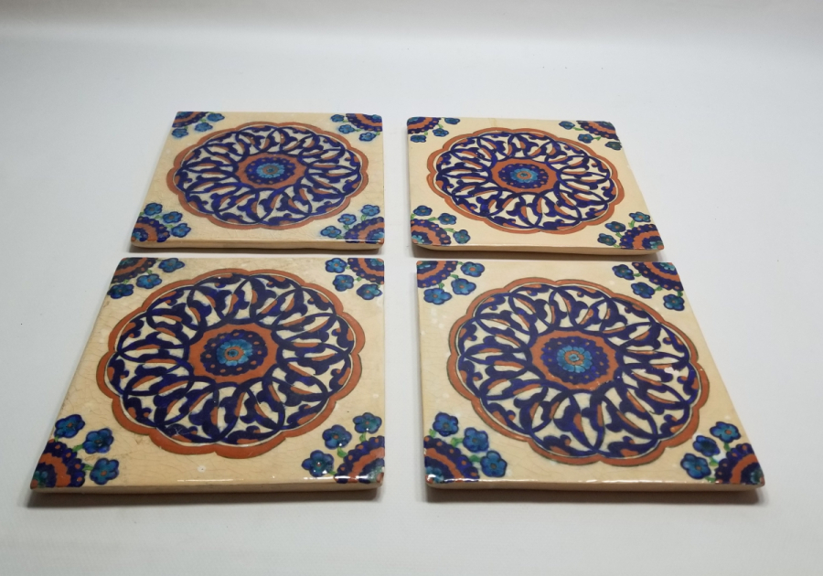 ÖZEL YAPIM TAM TAKIM DEKORATİF KARO