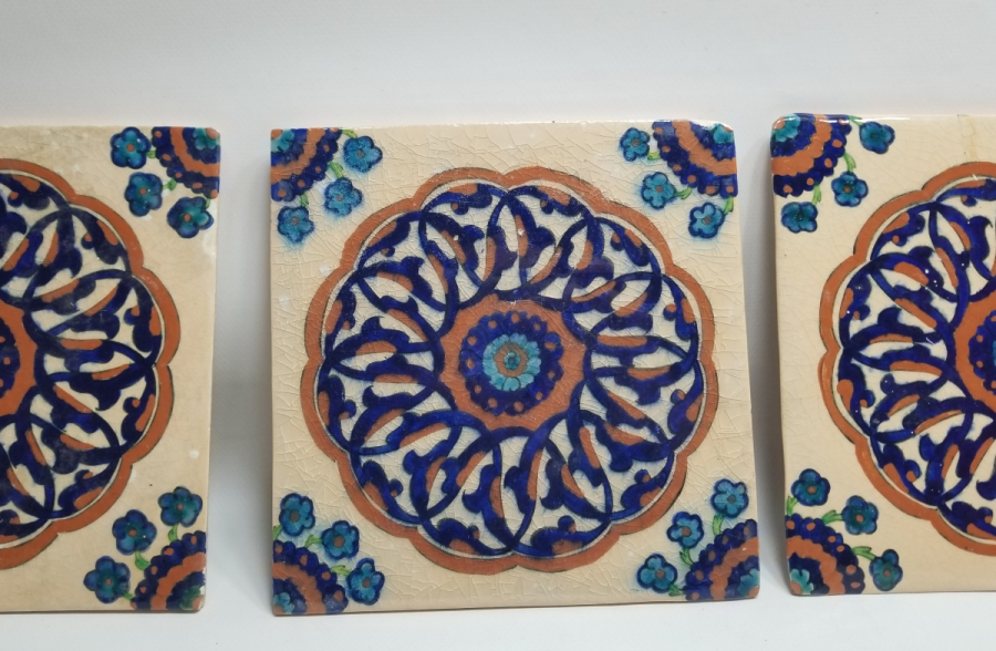 ÖZEL YAPIM TAM TAKIM DEKORATİF KARO