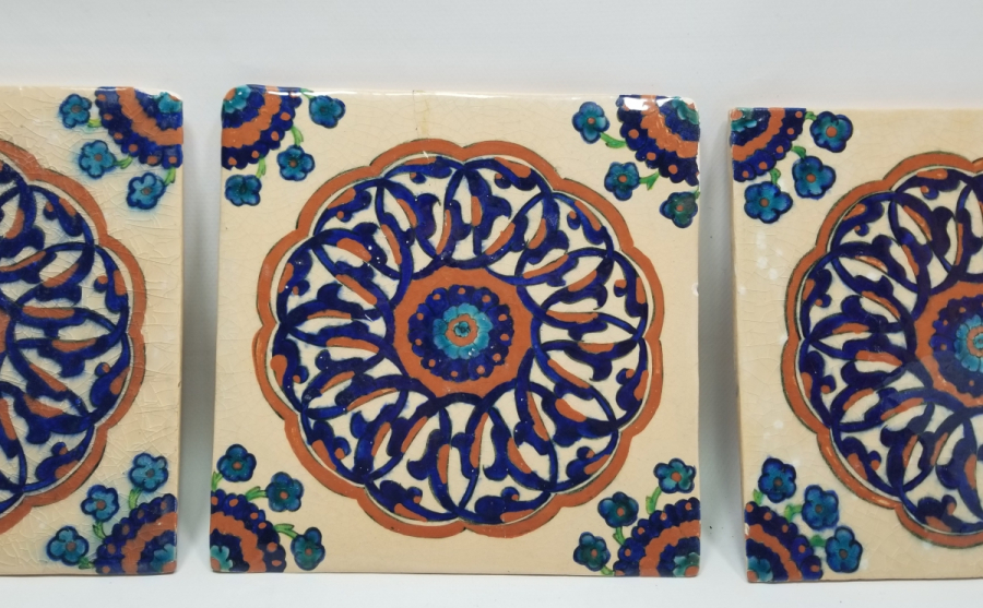 ÖZEL YAPIM TAM TAKIM DEKORATİF KARO