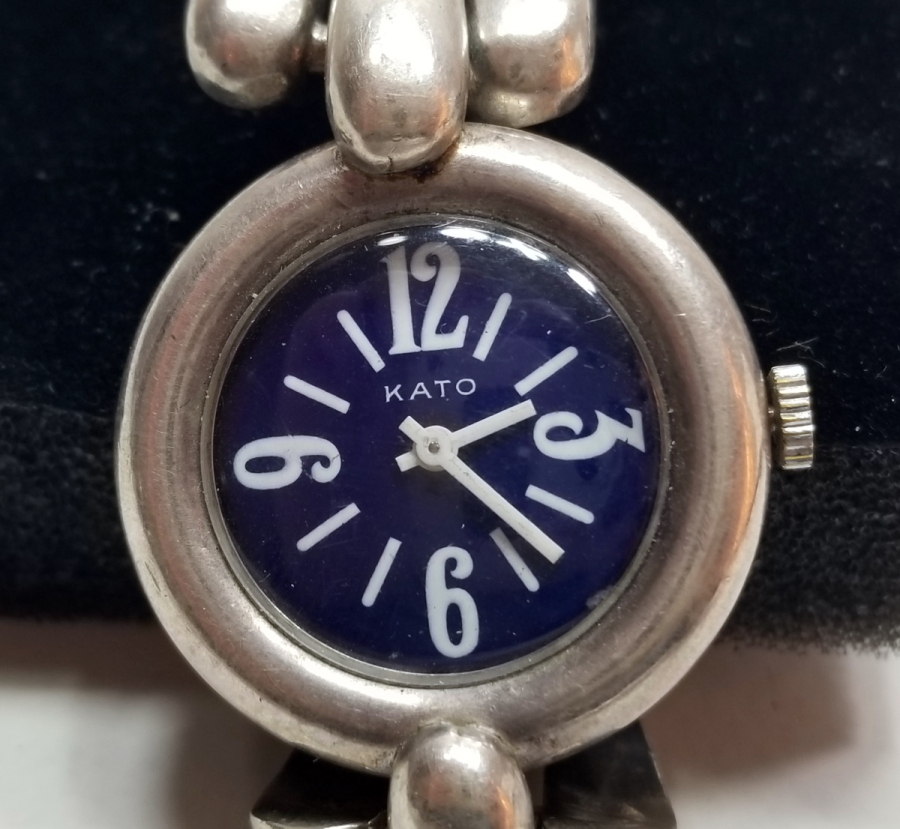 ANTİKA GÜMÜŞ KOL SAATİ