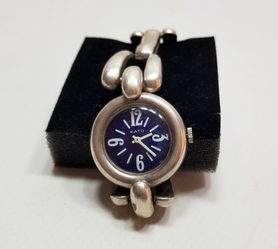 ANTİKA GÜMÜŞ KOL SAATİ