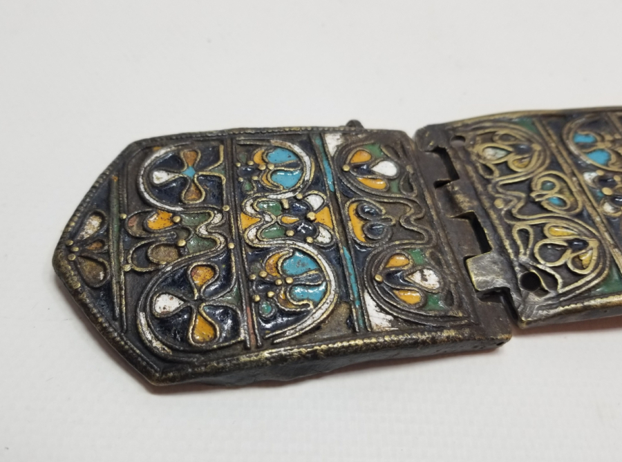 KAYSERİ MİNELİ OSMANLI DÖNEMİ NADİR KEMER TOKASI