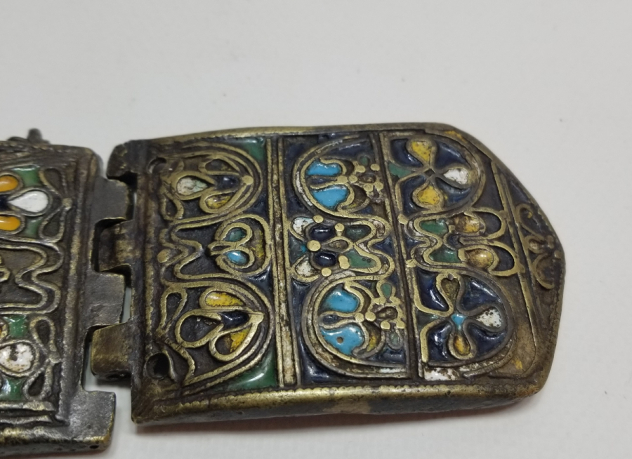 KAYSERİ MİNELİ OSMANLI DÖNEMİ NADİR KEMER TOKASI