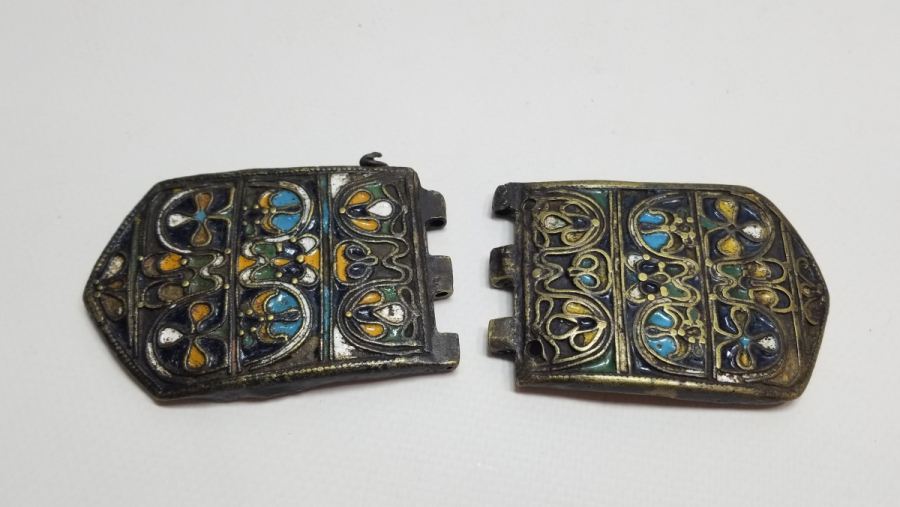 KAYSERİ MİNELİ OSMANLI DÖNEMİ NADİR KEMER TOKASI