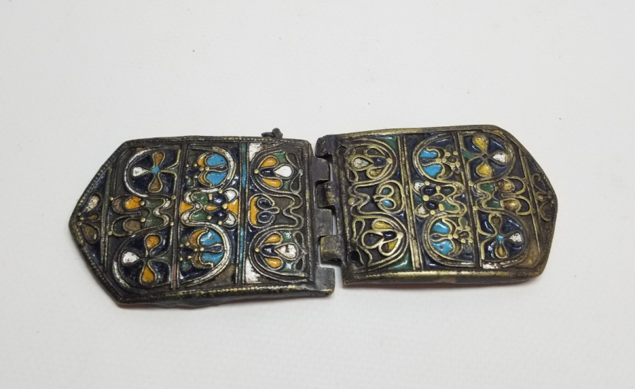 KAYSERİ MİNELİ OSMANLI DÖNEMİ NADİR KEMER TOKASI