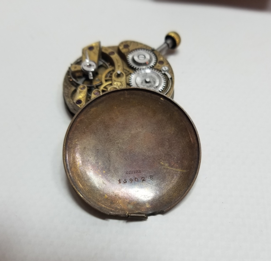 OSMANLI DÖNEMİ ALTIN CEP SAATİ MEKANİZMASI