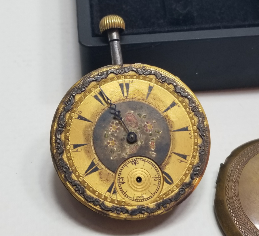 OSMANLI DÖNEMİ ALTIN CEP SAATİ MEKANİZMASI
