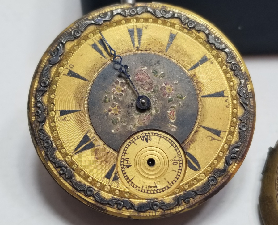 OSMANLI DÖNEMİ ALTIN CEP SAATİ MEKANİZMASI