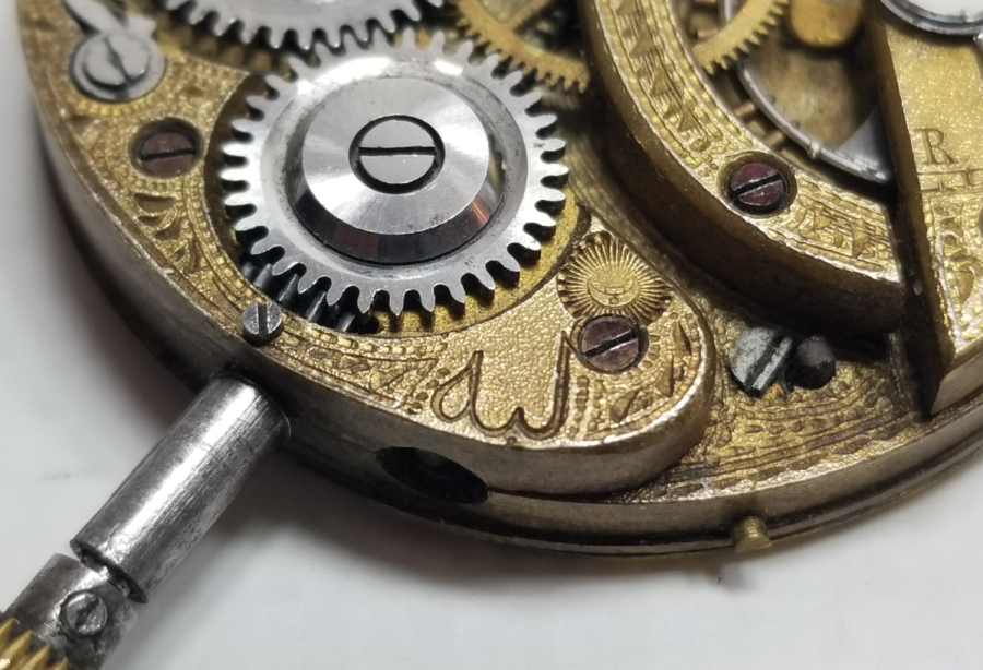 OSMANLI DÖNEMİ ALTIN CEP SAATİ MEKANİZMASI