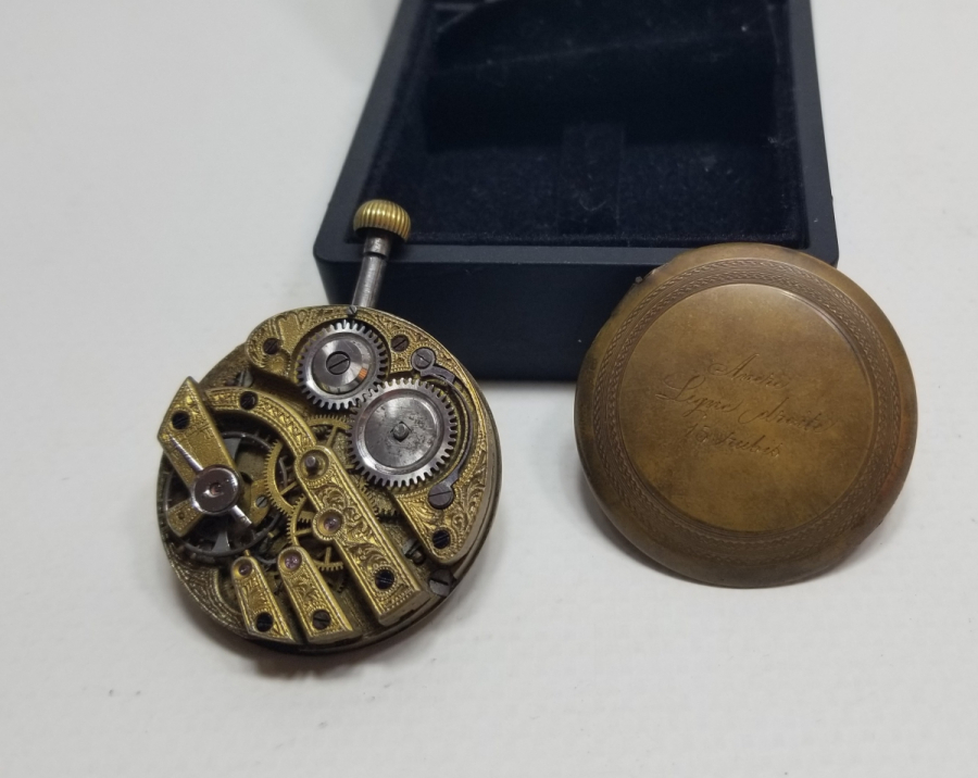 OSMANLI DÖNEMİ ALTIN CEP SAATİ MEKANİZMASI