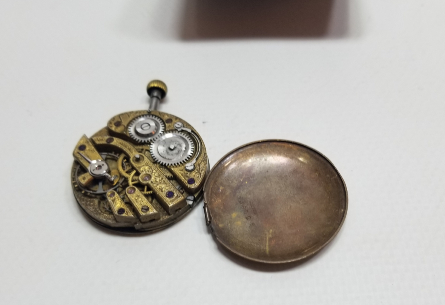 OSMANLI DÖNEMİ ALTIN CEP SAATİ MEKANİZMASI