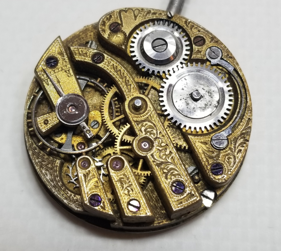 OSMANLI DÖNEMİ ALTIN CEP SAATİ MEKANİZMASI