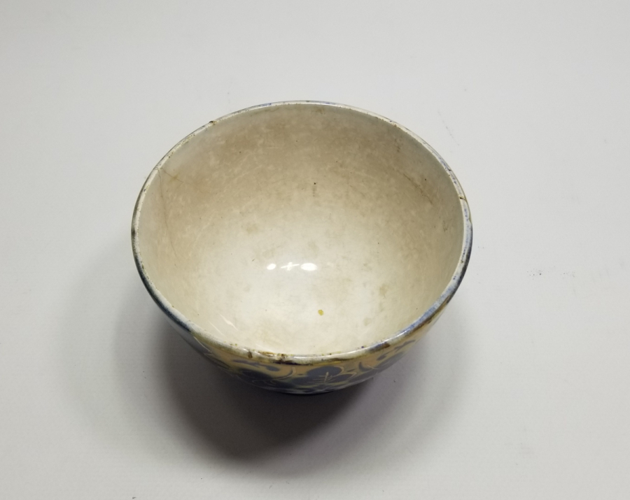 ÜZERİ ALTIN VARAKLI OSMANLI DÖNEMİ ÇORBA KASESİ