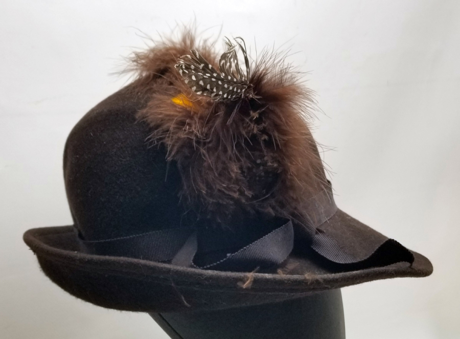 ANTİKA VİNTAGE KADIN ŞAPKASI