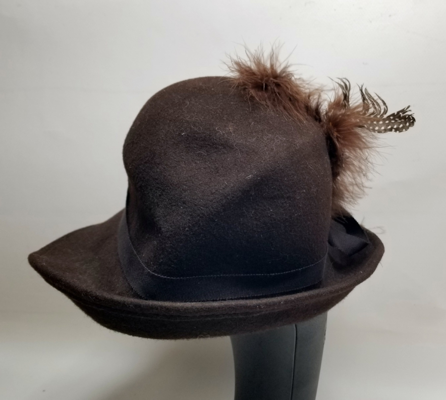 ANTİKA VİNTAGE KADIN ŞAPKASI