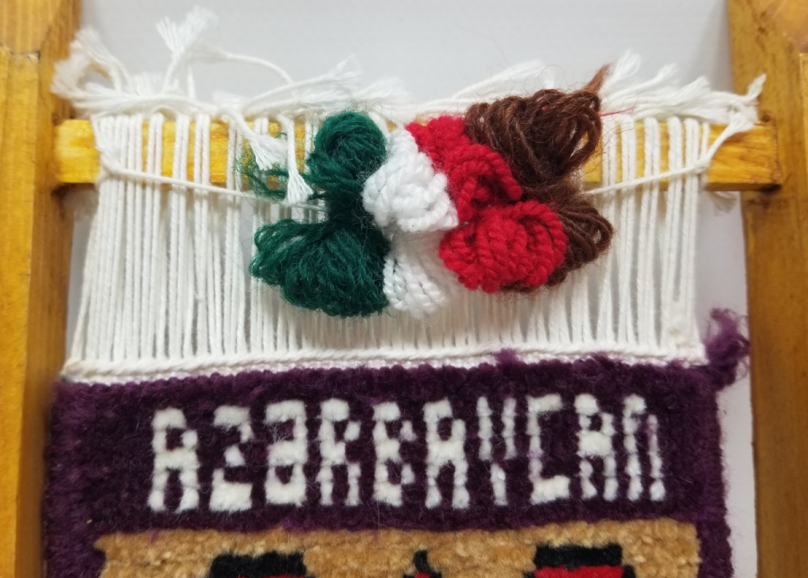 EL DOKUMA DEKORATİF MASA ÜSTÜ OBJESİ