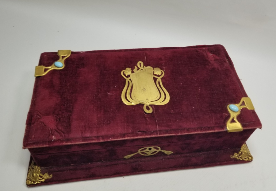 ANTİKA FRANSIZ MÜCEVHER KUTUSU