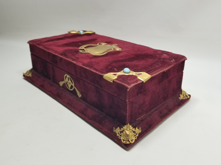 ANTİKA FRANSIZ MÜCEVHER KUTUSU