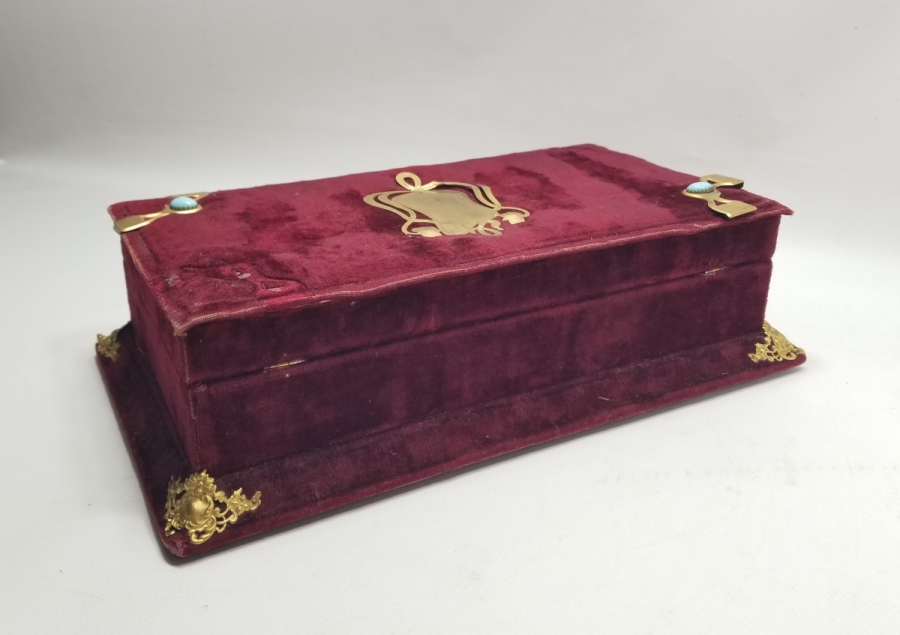 ANTİKA FRANSIZ MÜCEVHER KUTUSU