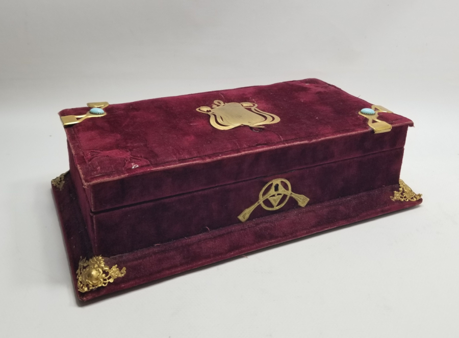 ANTİKA FRANSIZ MÜCEVHER KUTUSU