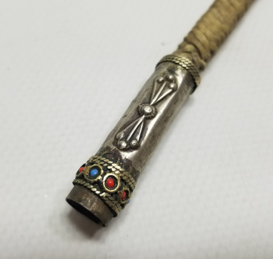 OSMANLI DÖNEMİ EL YAPIMI KAMÇI PARÇASI