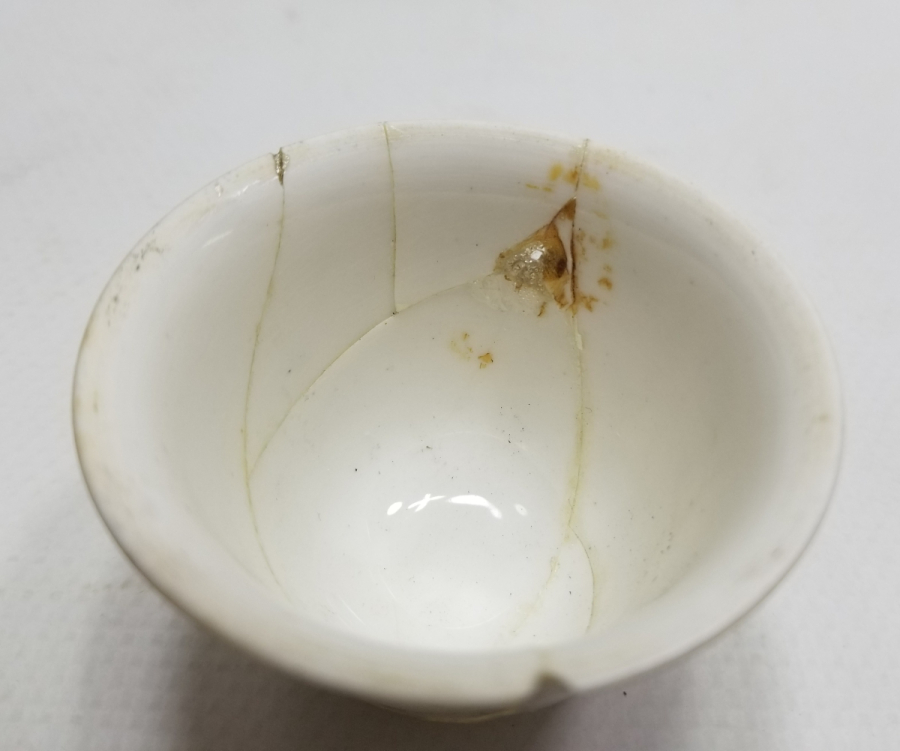 OSMANLI DÖNEMİ ÜÇ ADET RUS PORSELEN ZARF FİNCANI