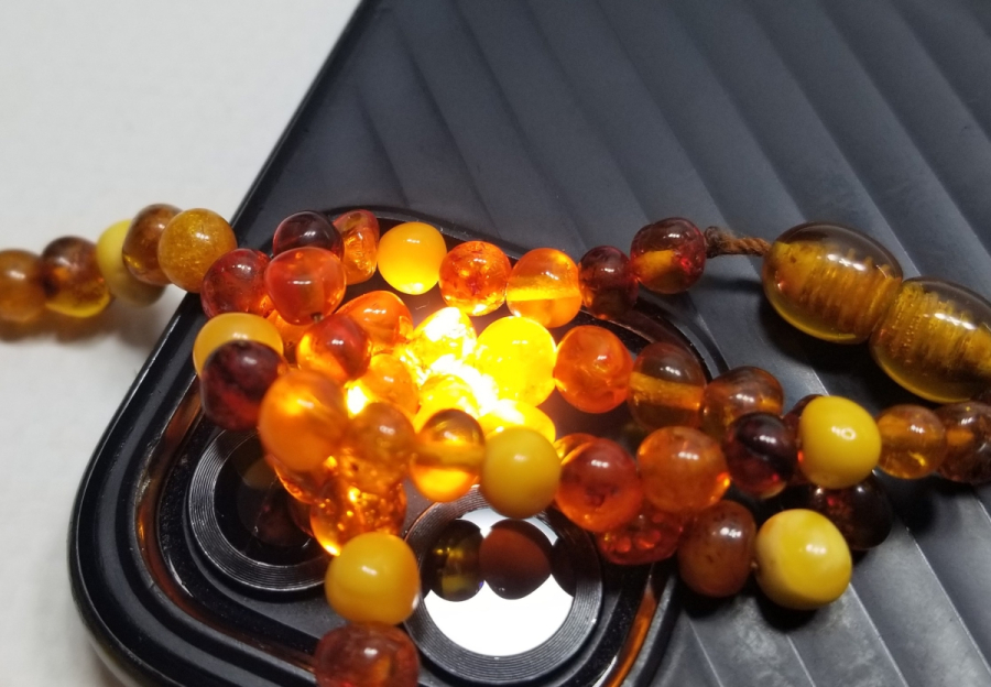 DAMLA KEHRİBARIN HER RENGİNİ BARINDIRAN ÖZEL YAPIM DAMLA KEHRİBAR GERDANLIK