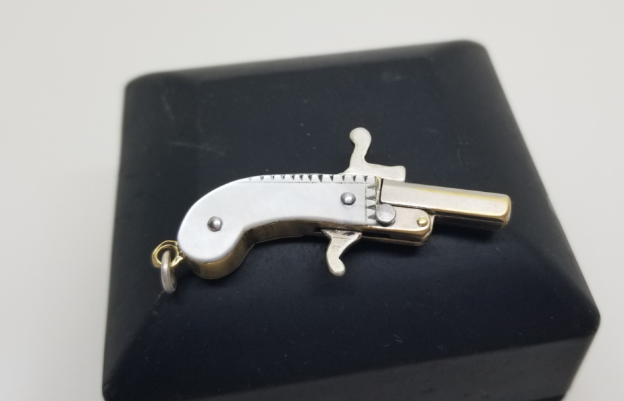 ANTİKA MİNYATÜR TABANCA