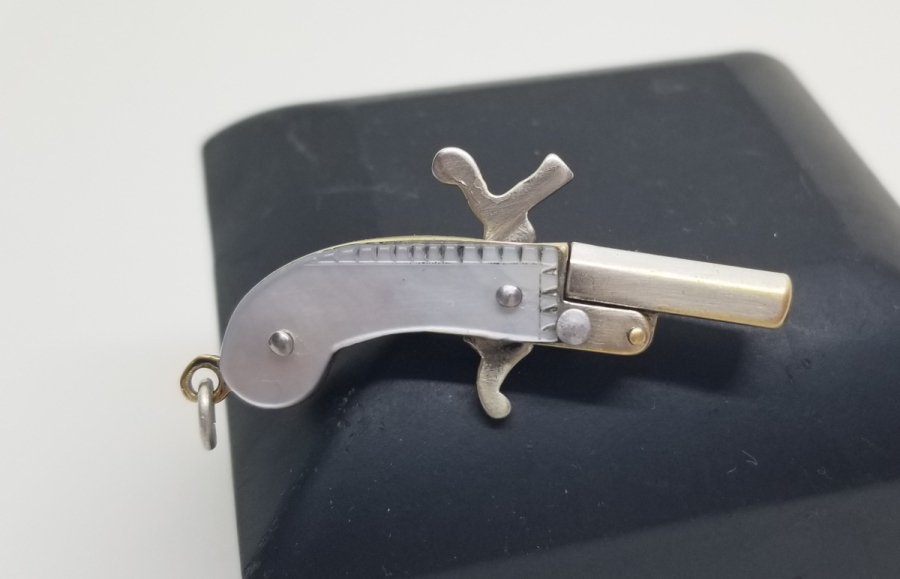 ANTİKA MİNYATÜR TABANCA