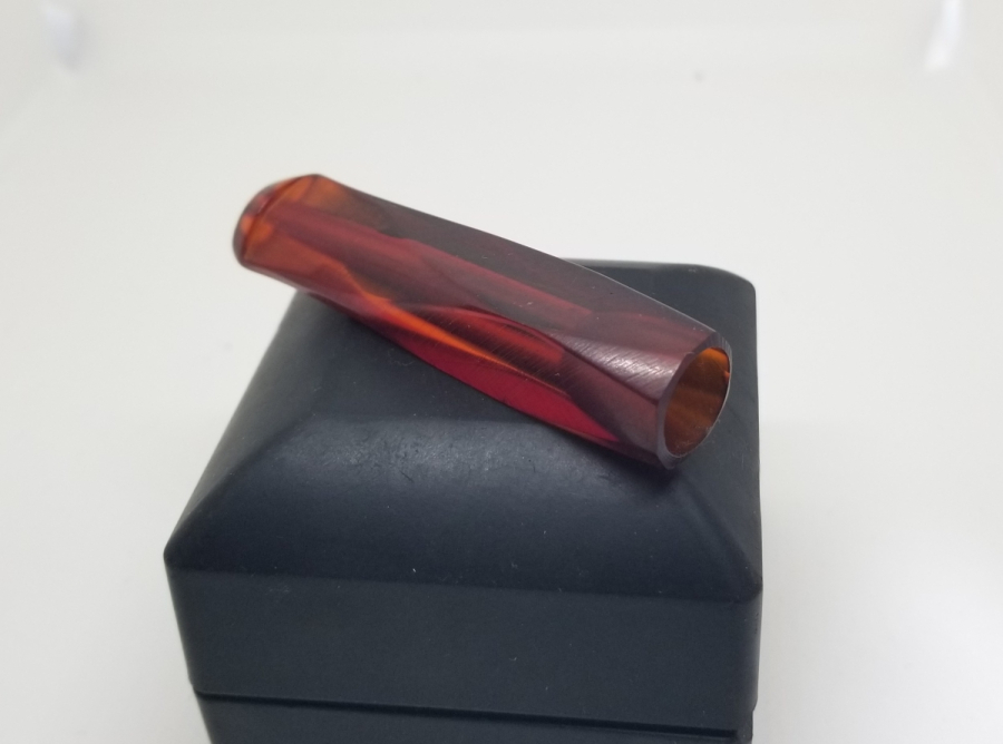 OSMANLI DÖNEMİ ATEŞ KEHRİBARI SİGARA AĞIZLIĞI