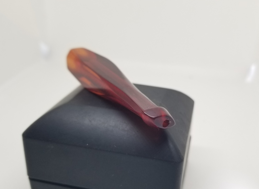 OSMANLI DÖNEMİ ATEŞ KEHRİBARI SİGARA AĞIZLIĞI