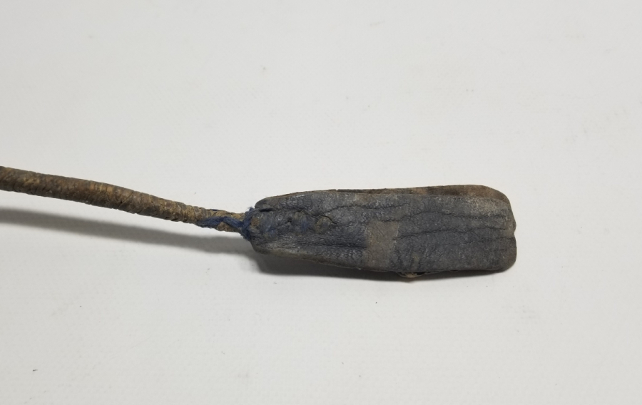 SAPINDA OSMANLICA SAHİBİNİN ADININ YAZILI OLDUĞU OSMANLI DÖNEMİ ÇERKES AT KAMÇISI