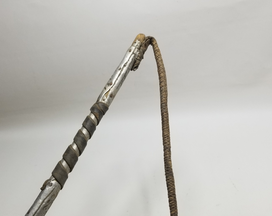 SAPINDA OSMANLICA SAHİBİNİN ADININ YAZILI OLDUĞU OSMANLI DÖNEMİ ÇERKES AT KAMÇISI