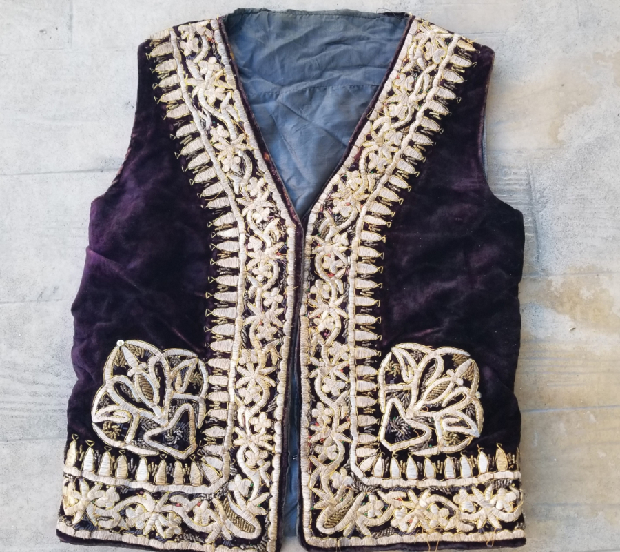 GÜMÜŞ SIRMA İŞÇİLİKLİ OSMANLI DÖNEMİ YELEK