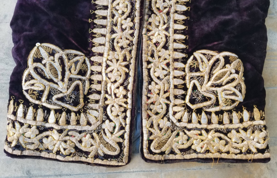 GÜMÜŞ SIRMA İŞÇİLİKLİ OSMANLI DÖNEMİ YELEK