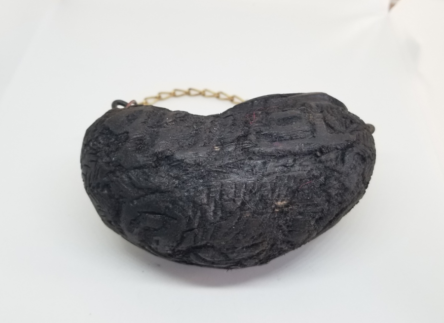 EL YAPIMI ANTİKA AHŞAP KEŞKÜLÜ FUKARA