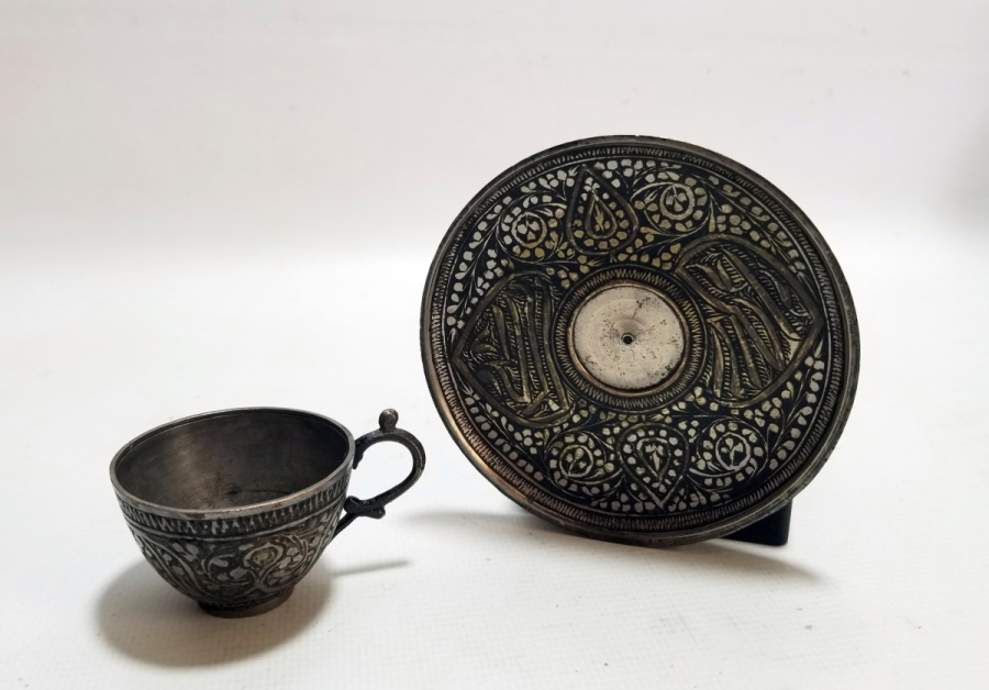 OSMANLI DÖNEMİ ESERİ İSTANBUL KAHVE FİNCANI