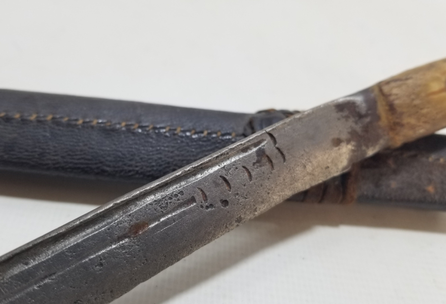 ORİJİNAL KININDA OSMANLI DÖNEMİ KUŞAK KAMASI