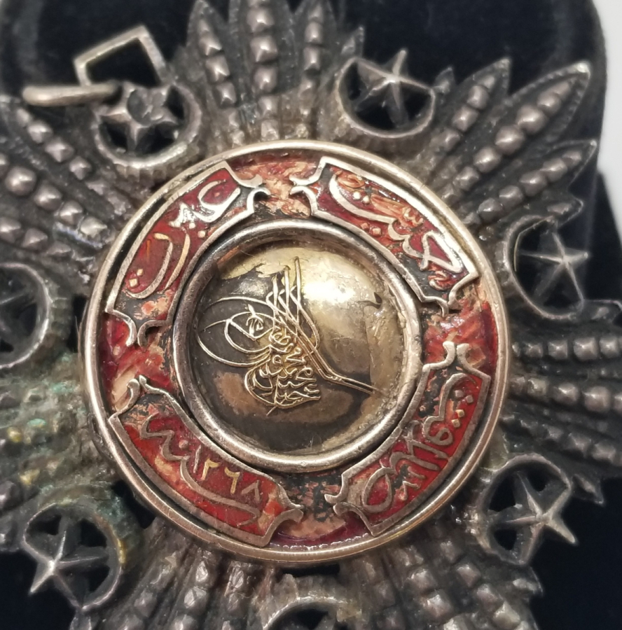 OSMANLI DÖNEMİ 4. DERECE MECİDİ NİŞANI