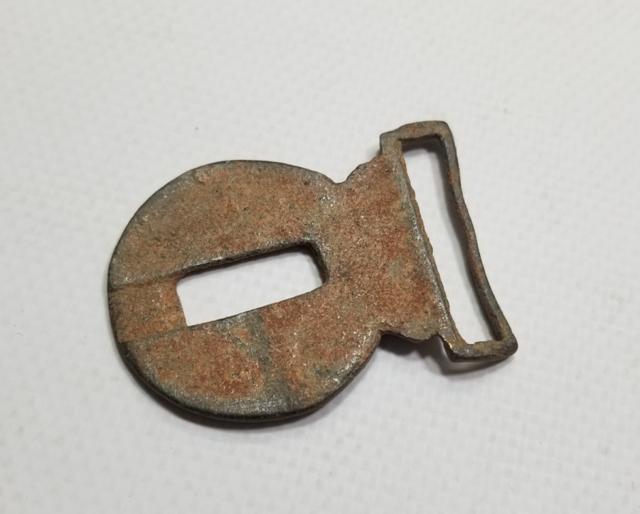 ÜZERİ OSMANLICA YAZILI OSMANLI DÖNEMİ NADİR KEMER TOKASI