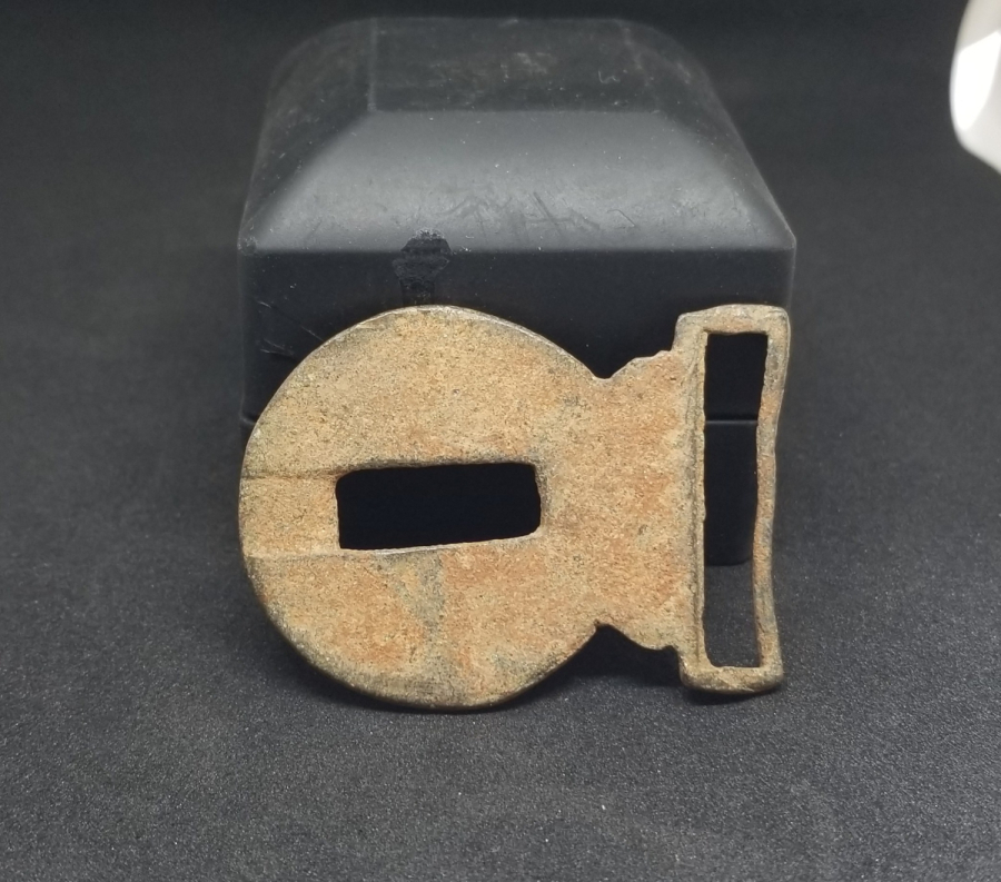 ÜZERİ OSMANLICA YAZILI OSMANLI DÖNEMİ NADİR KEMER TOKASI