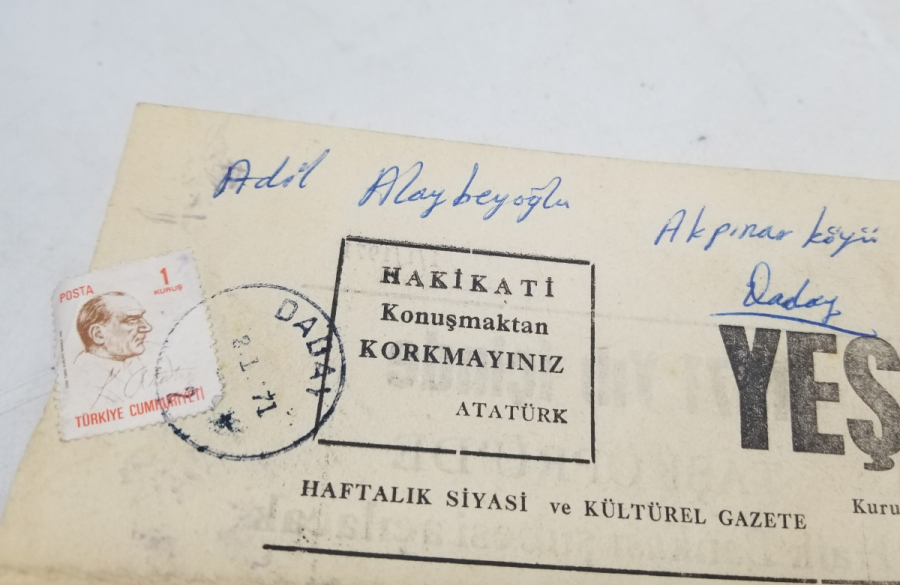 1970 TARİHLİ YEŞİL DADAY GAZETESİ