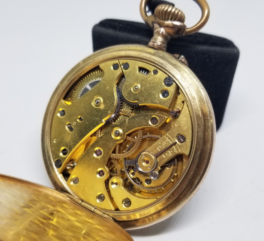 TEPEDEN KURMALI CHRONOMETRE CEP SAATİ