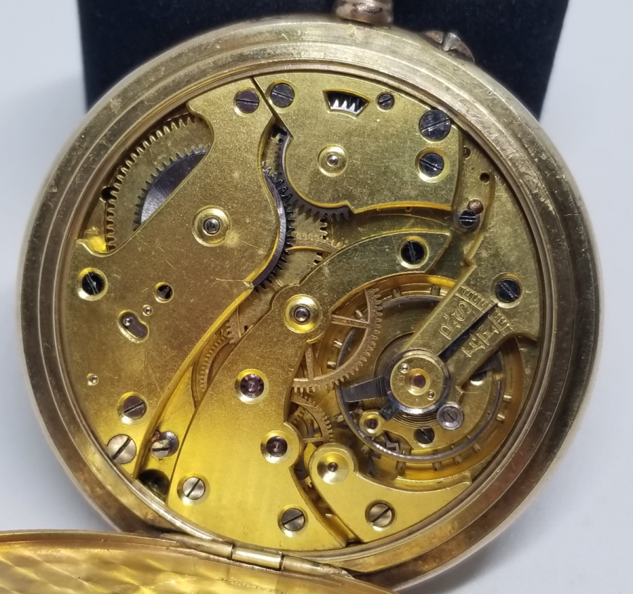 TEPEDEN KURMALI CHRONOMETRE CEP SAATİ