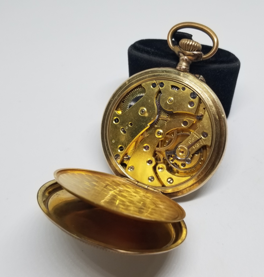 TEPEDEN KURMALI CHRONOMETRE CEP SAATİ